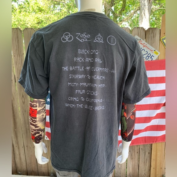 Vintage 1999 Led Zeppelin T-Shirt IV Stairway To Heaven Tour T-shirt Size XL - Picture 5 of 8